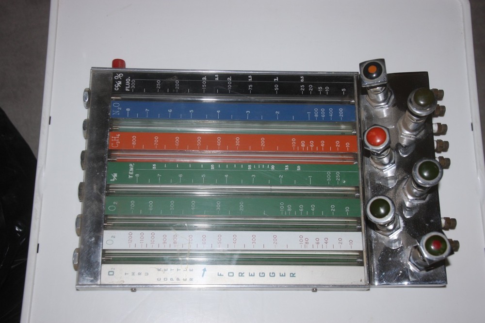Flow Meter Part for Anesthesia Machine
