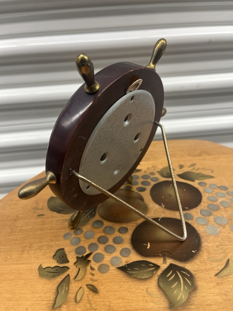 Vintage Selsi German Ship Wheel Barometer