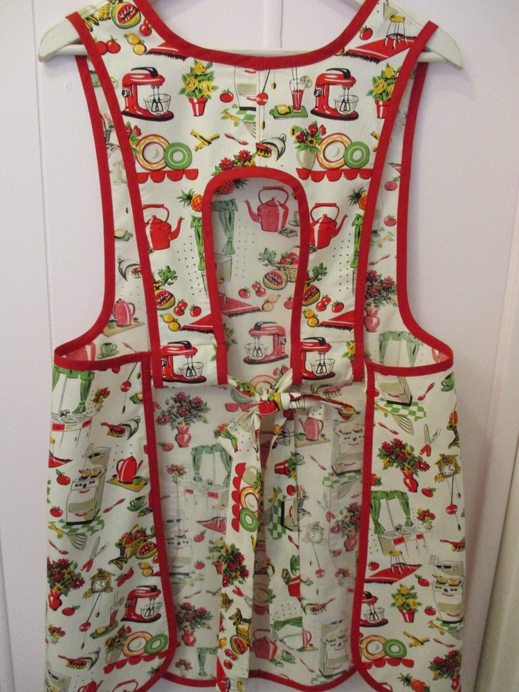 50's KITCHEN  H-BACK  APRON