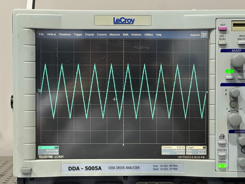 LeCroy DDA-5005A Disk Drive Analyzer Opt DDA JTA2, Memory Option XL