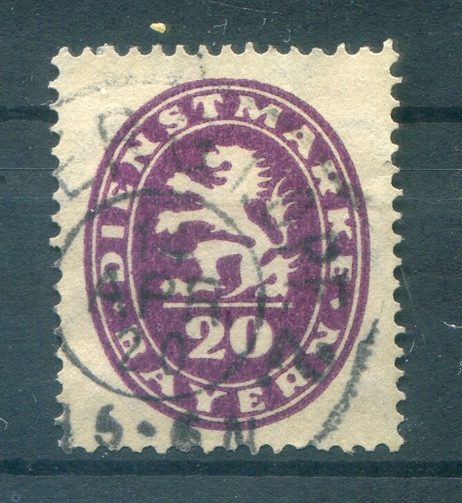 Bayern DIENST 47 in excellent condition checked