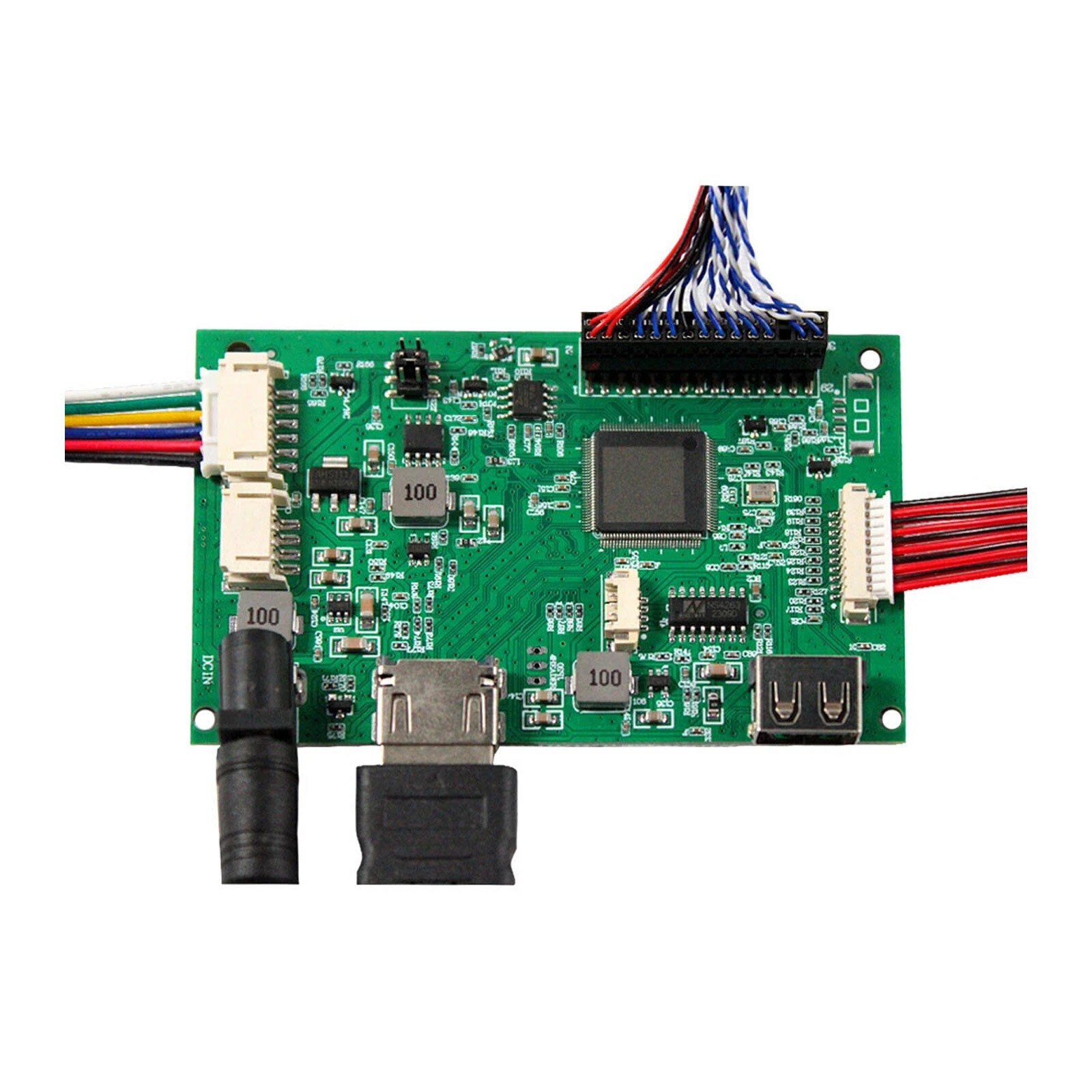 HD USB LCD Controller Board For 24inch 1920x360DV240FBM-NB0 LCD Screengq