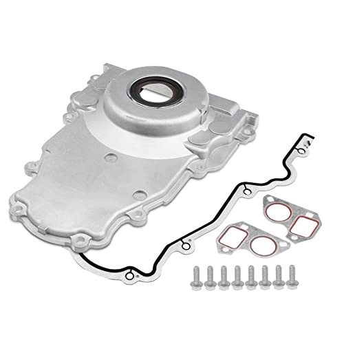 Engine Timing Cover with Gasket Compatible with Chevrolet Silverado 1500/1500