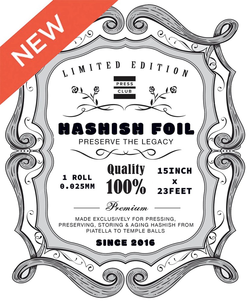 THE PRESS CLUB HASHISH FOILS ROLLS