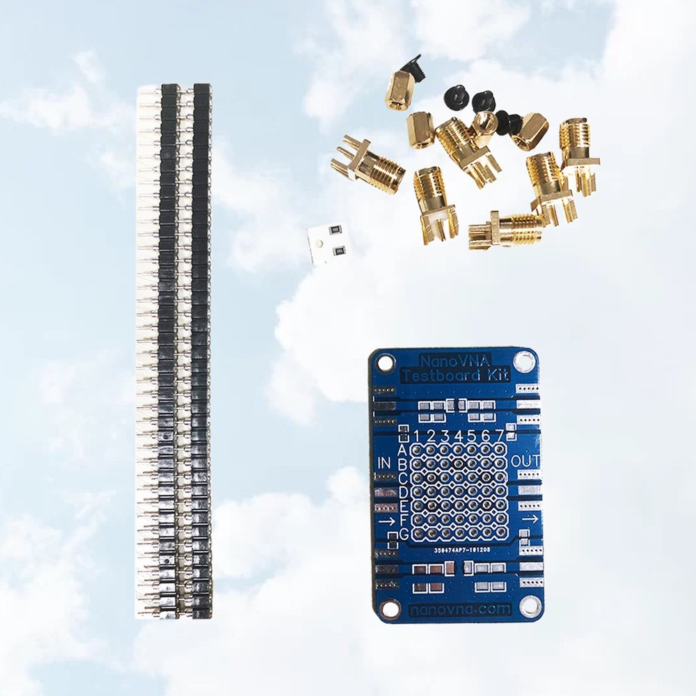 1Pc NanoVNA Testboard KitRadio Frequency Test Board Vector Network Test Filters