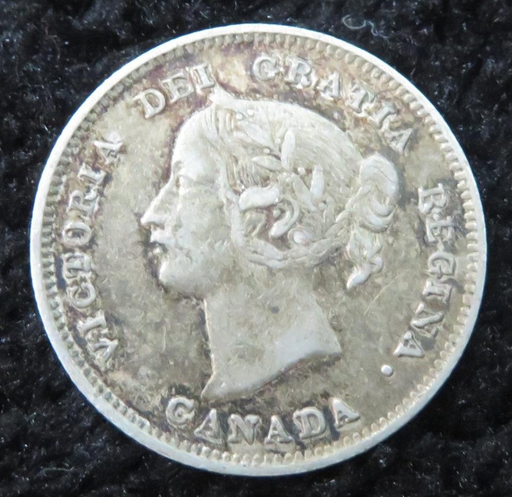 1901 Canada 5 Cents A713