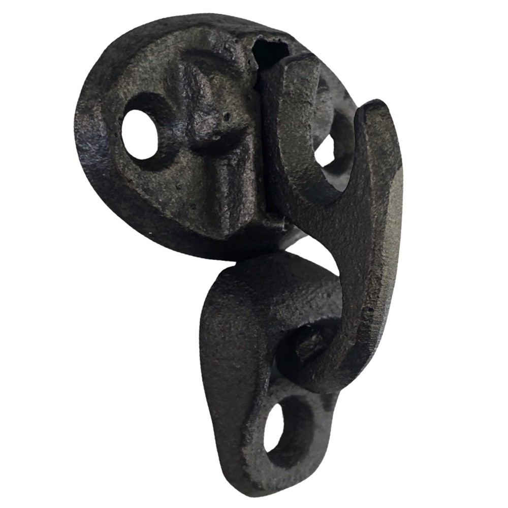 Cast Iron Shutter Fastener for Weather or Privacy