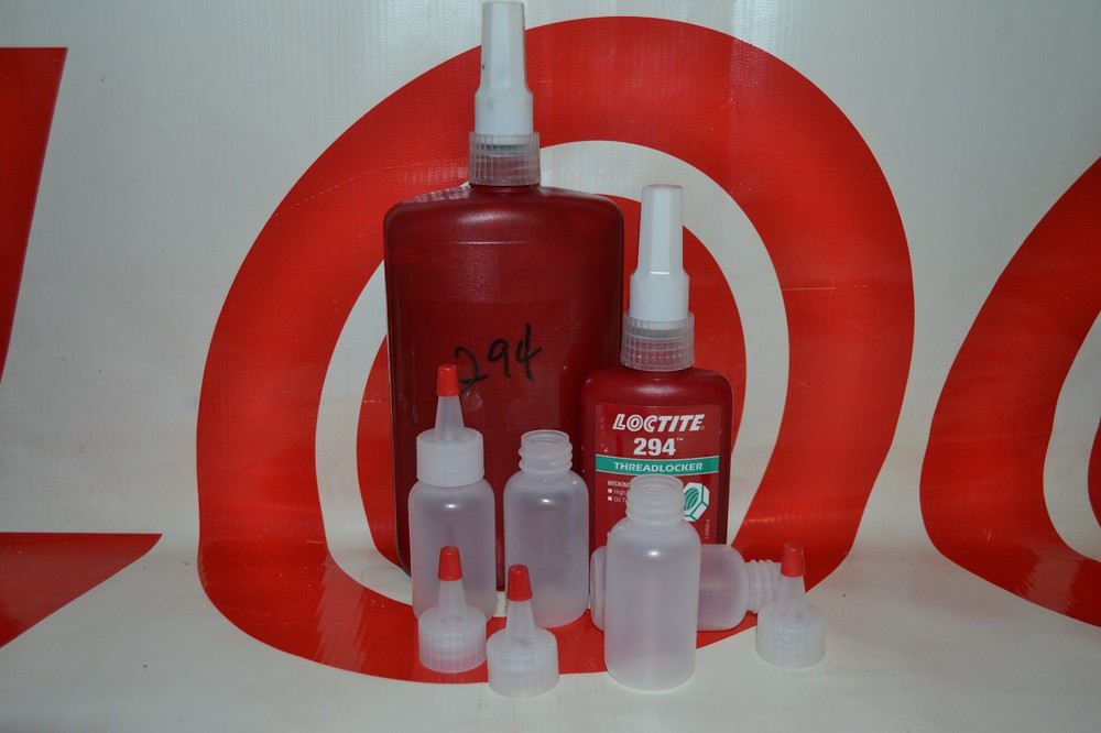 LOCTITE 294 Wicking Grade HIGH TEMP Locker CUSTOM SIZE CLEAR BOTTLE - Read Below