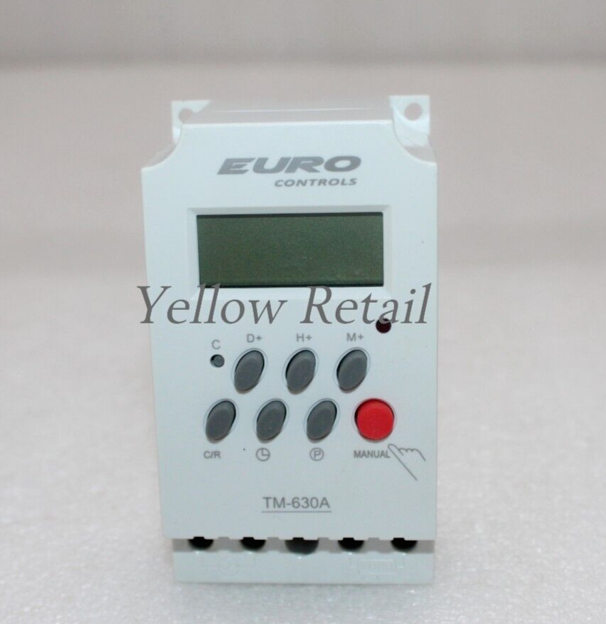 EURO CONTROLS TM-630A DIGITAL TIMER SWITCH