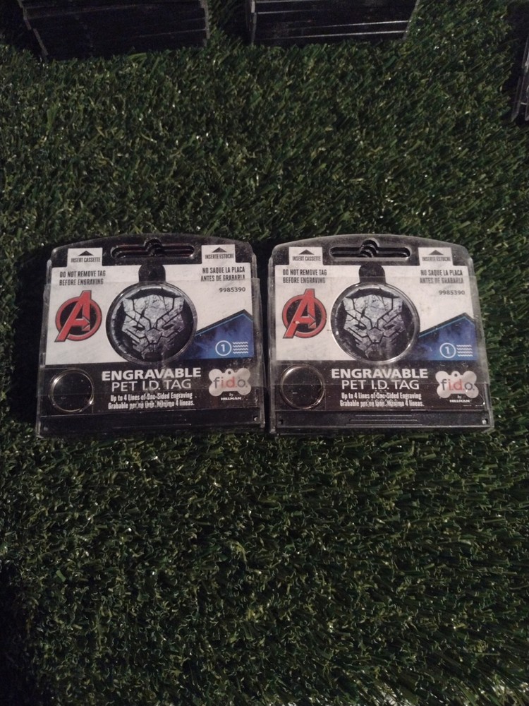 Engravable Pet ID Tags "Open Box" 10PCS