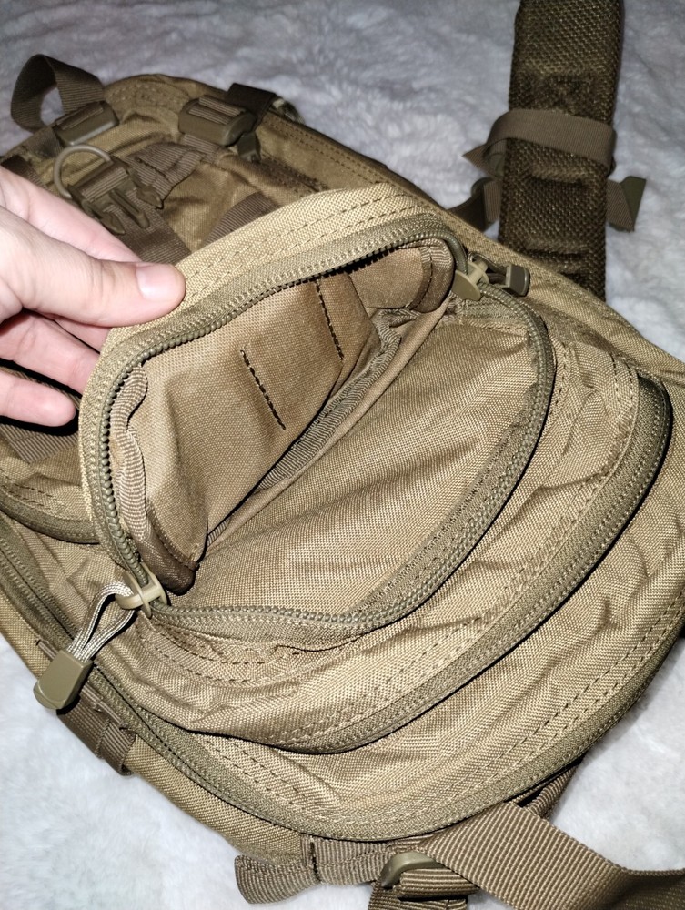 Condor Compact Assault Pack MOLLE Rucksack Hydration Army Backpack Coyote Brown