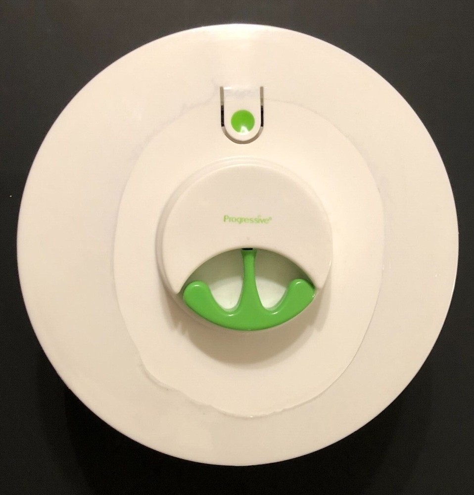 PROGRESSIVE PREP SOLUTIONS Green White Salad Spinner 4 Quart Shrinkwrap New