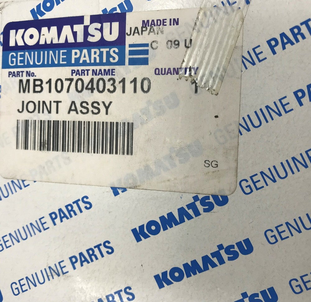 1070403110 Komatsu Joint Assy