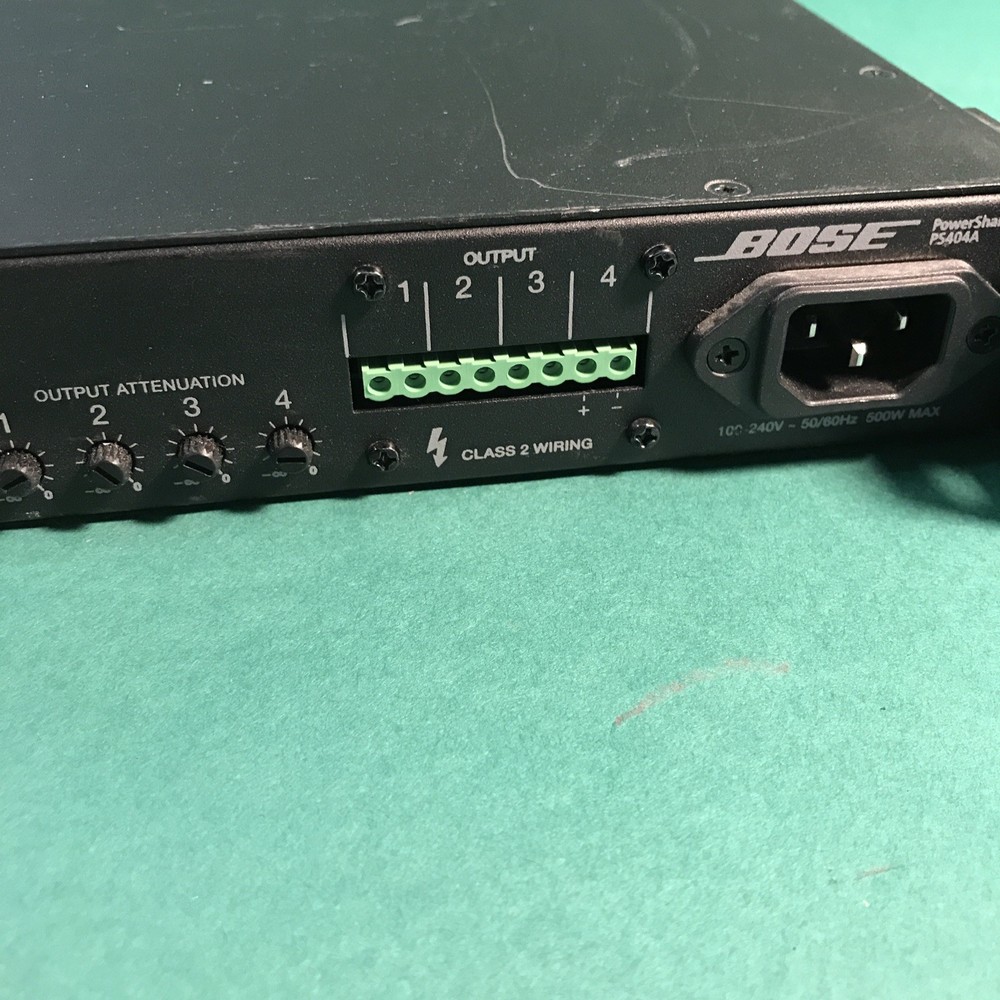 Bose PowerShare PS404A 500 Adjustable Power Amplifier