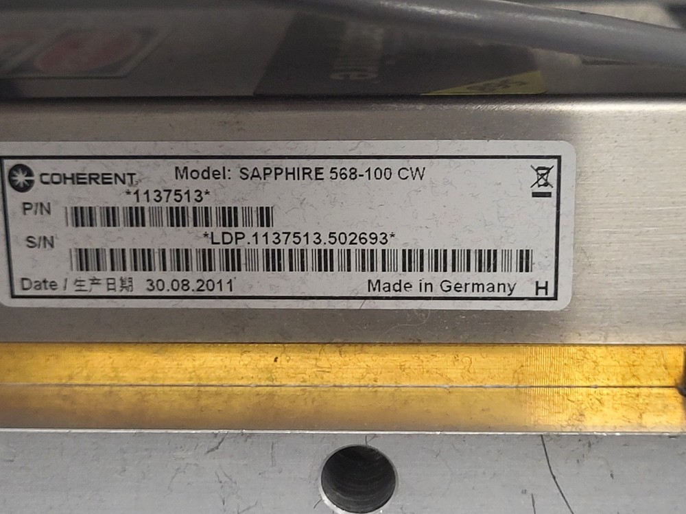 Applied Precision 53-852080-000 Multi Channel Coherent Laser System Untested #73