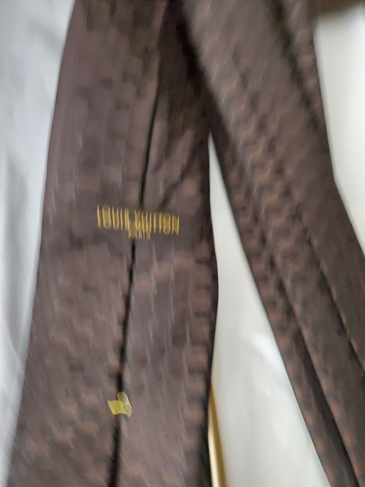 louis vuitton men Silk Ti