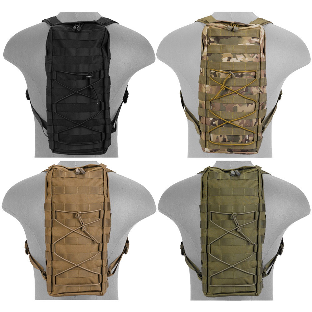 Lancer Tactical MOLLE Attachable 3L Hydration Carrier Pouch Backpack CA-384