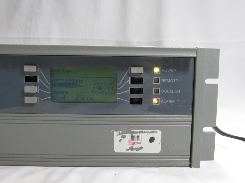 Microwave Radio Communications CodeRunner 4 Central Receiver Model 906837 MRC