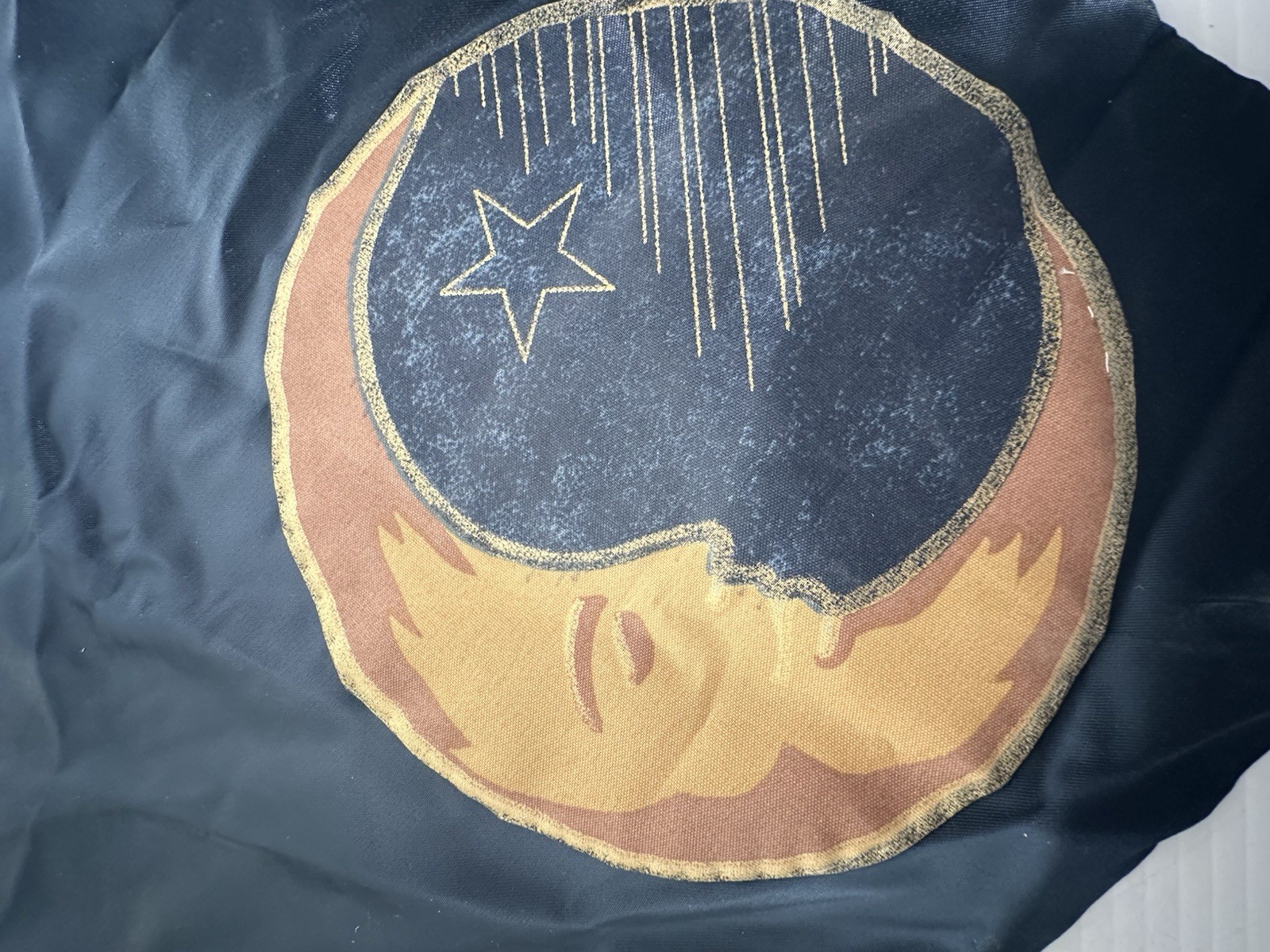 Vintage 90s Celestial Throw Pillow Sun Moon Stars Whimsigoth Set & Flags