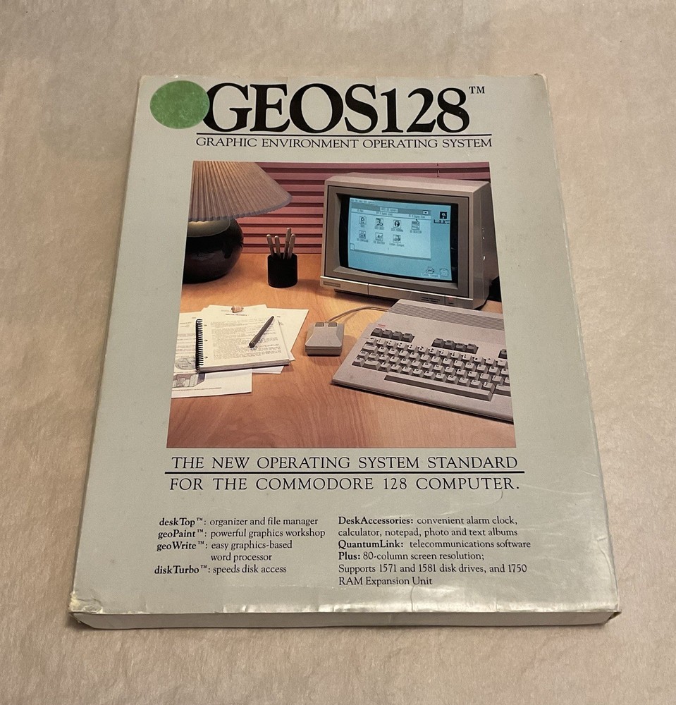 GEOS 128 Graphic Environment Operating System for the Commodore 128 Softworks