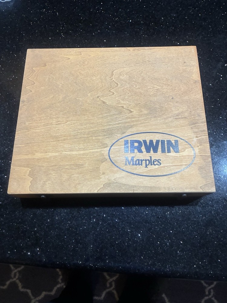 IRWIN Marples Chisel Set for Woodworking, 6-Piece (M444SB6N), Blue