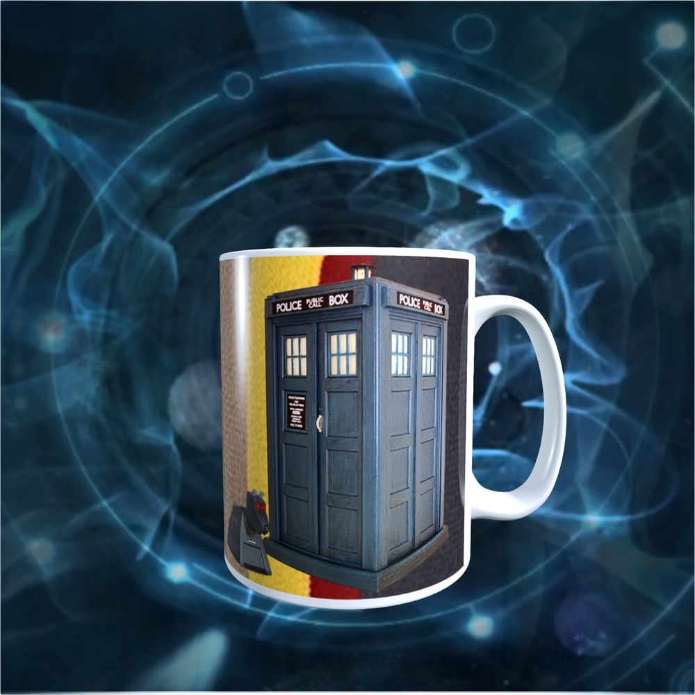 BRITISH SCI-FI - Doctor Who - Tom Baker Theme - 11oz Coffee Mug