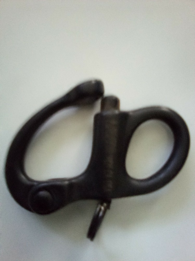 Fusion Climb Quick Release High Strength Snap Shackle 18KN Pull-Lock, Black