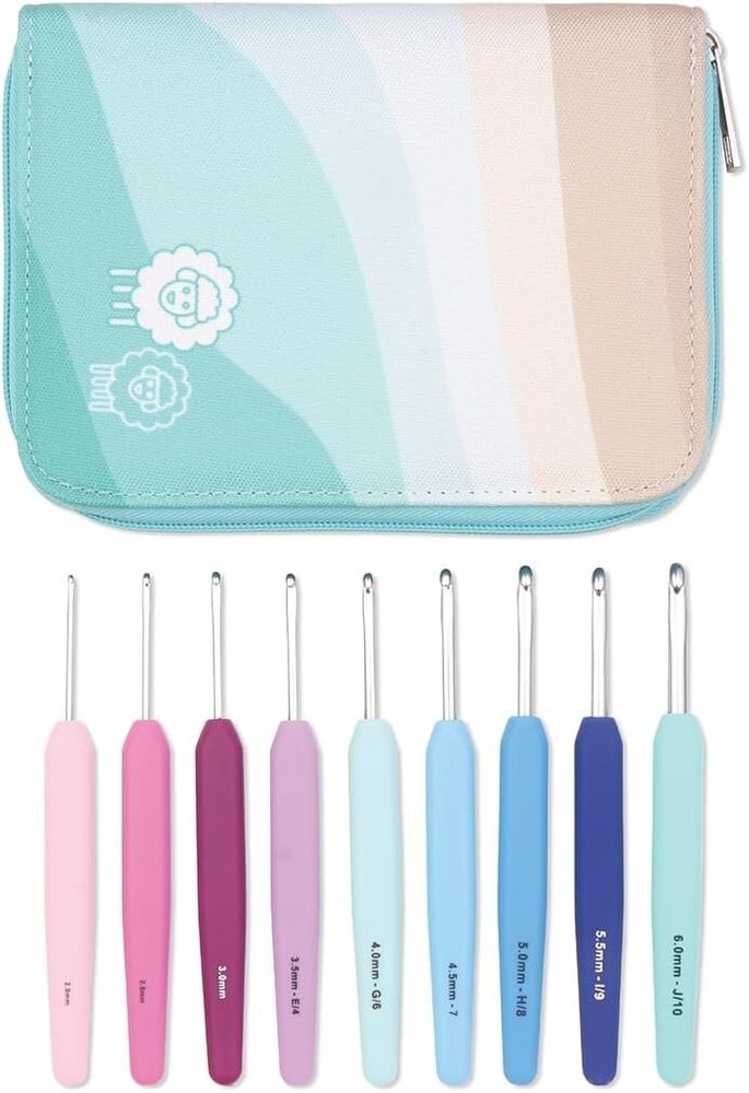 KnitPro Waves 2.0 Deluxe Crochet Hook Set