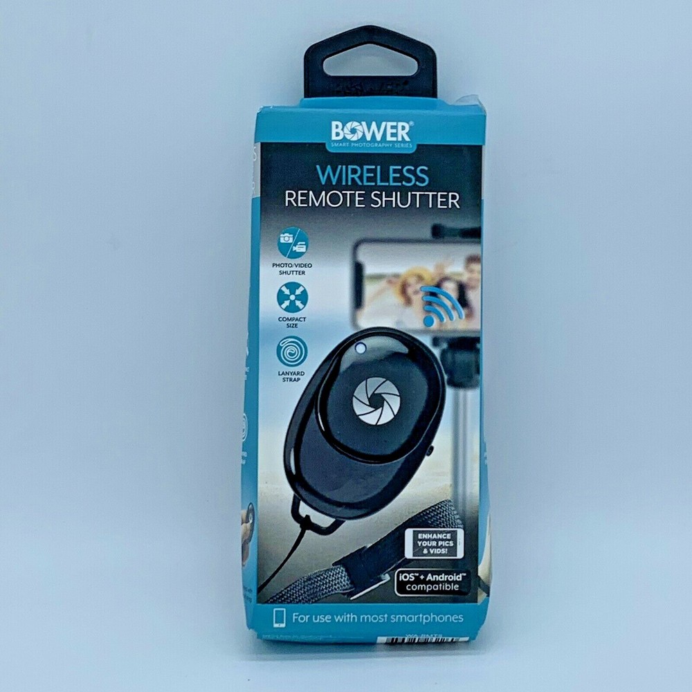 Bower Smart Photography Wireless Remote Shutter iOS, Android, Smartphone
