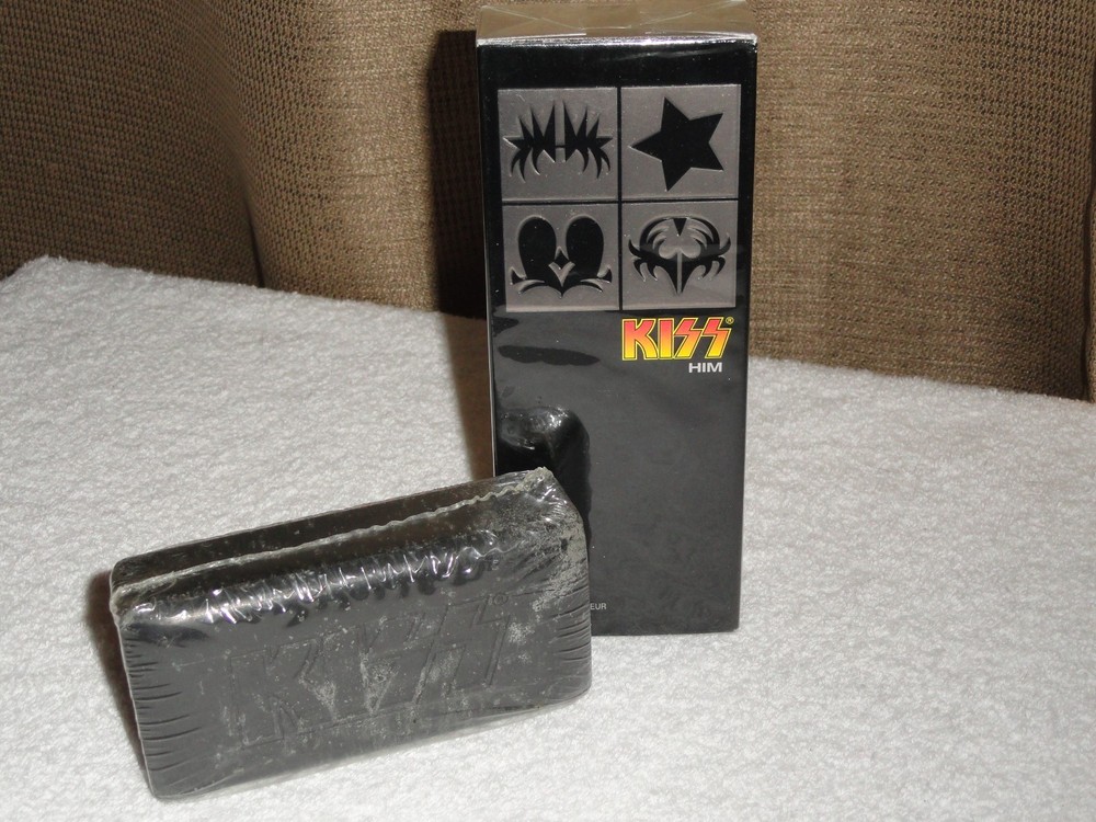 KISS HIM Fragrance Cologne & Bar Soap Sealed Set