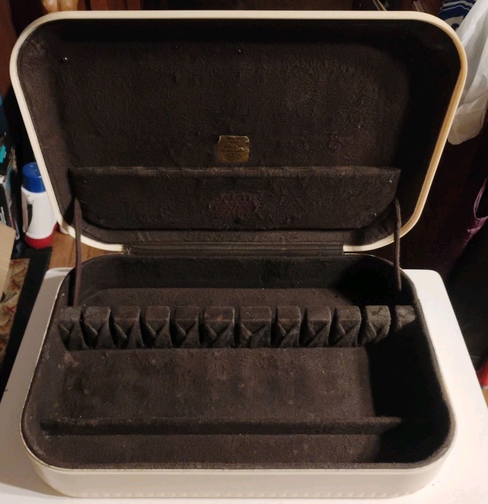 Marshall White Bakelite Silverware Chest Vintage