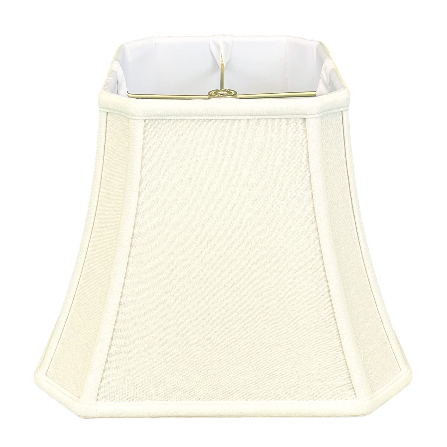 Royal Designs, Inc. BSO-705-14LNEG Square Cut Corner Bell Basic Lamp Shade 8x14