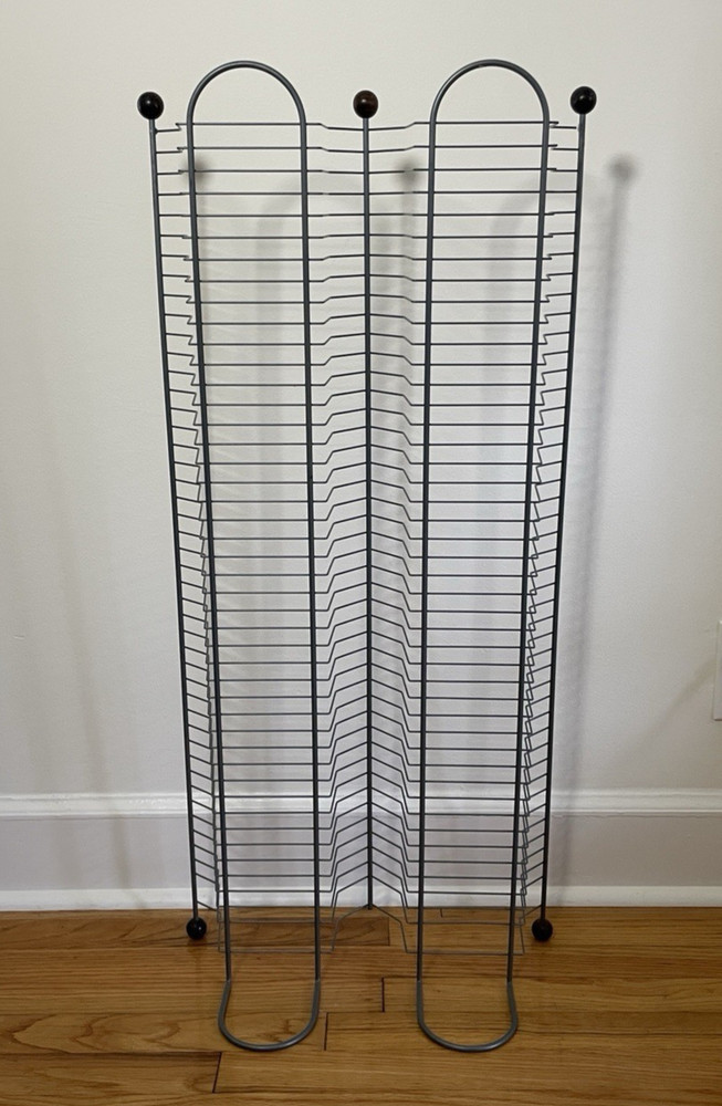 Atlantic Nested Media Storage Standalone Wire Tower 90 DVD Video Games 37 1/4"