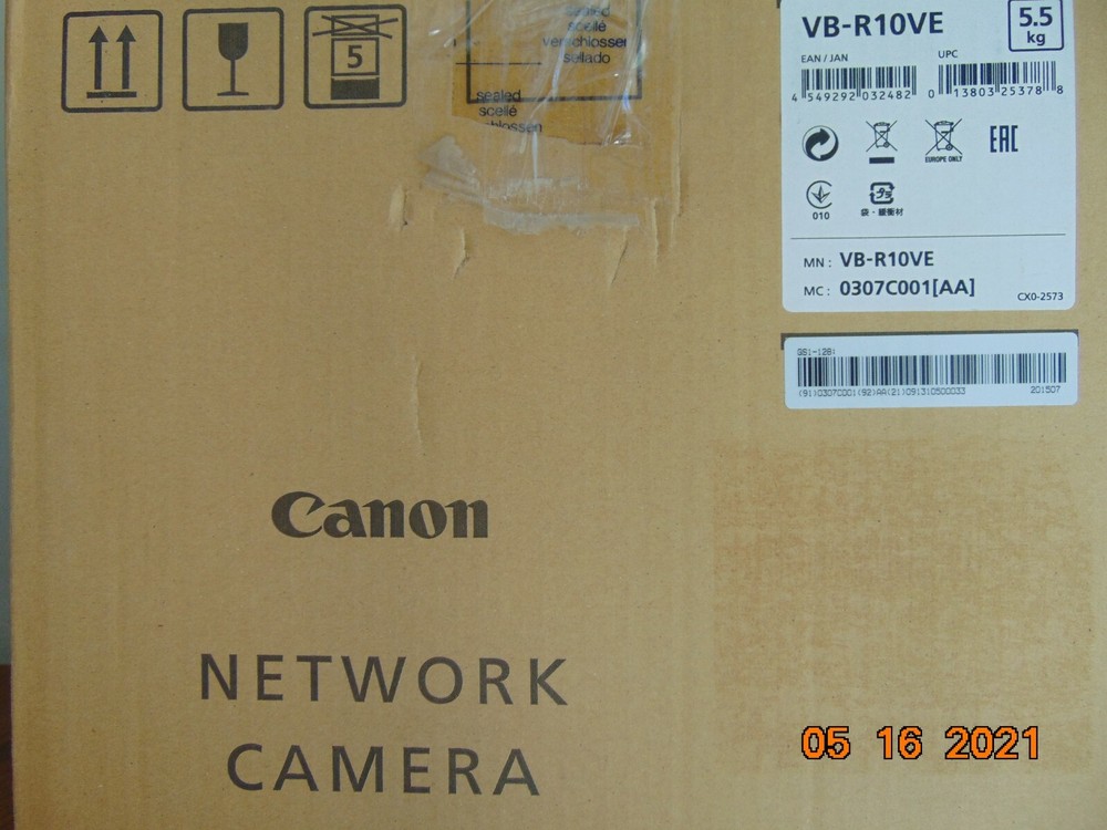 Canon VB-R10VE PTZ Camera