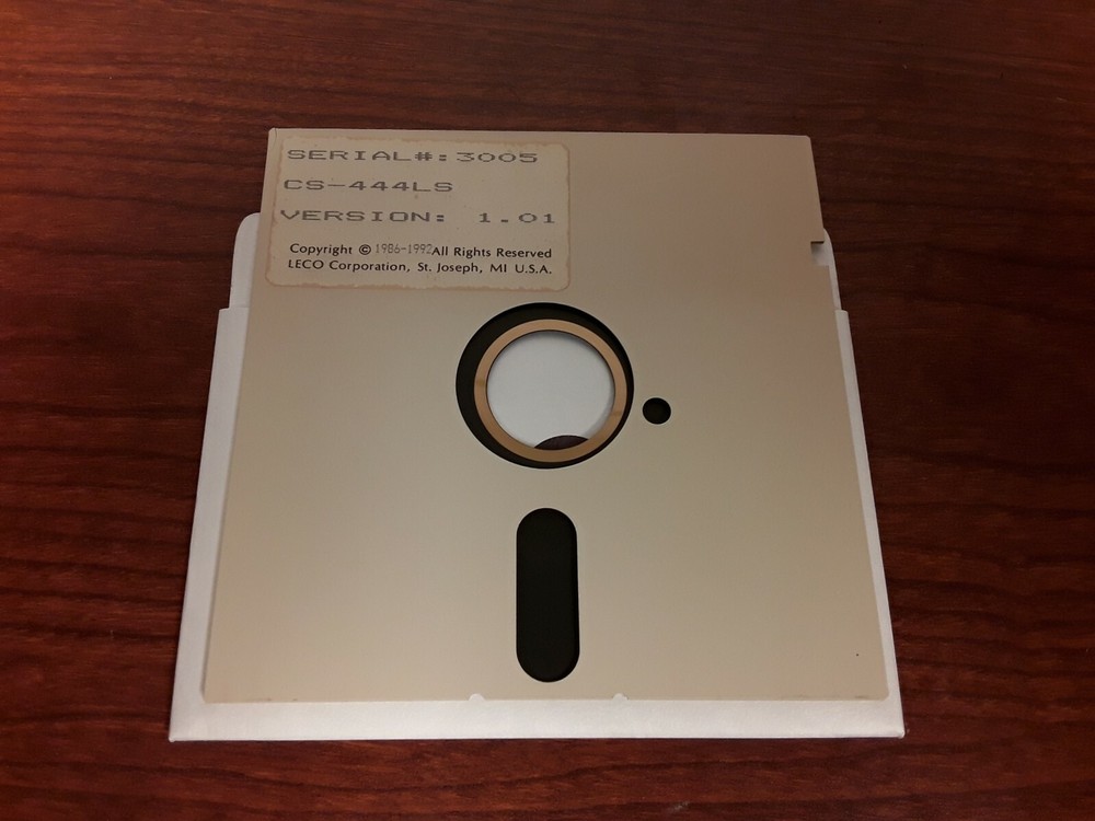 LECO CS-444LS Version 1.01, 159-045 SN:3005