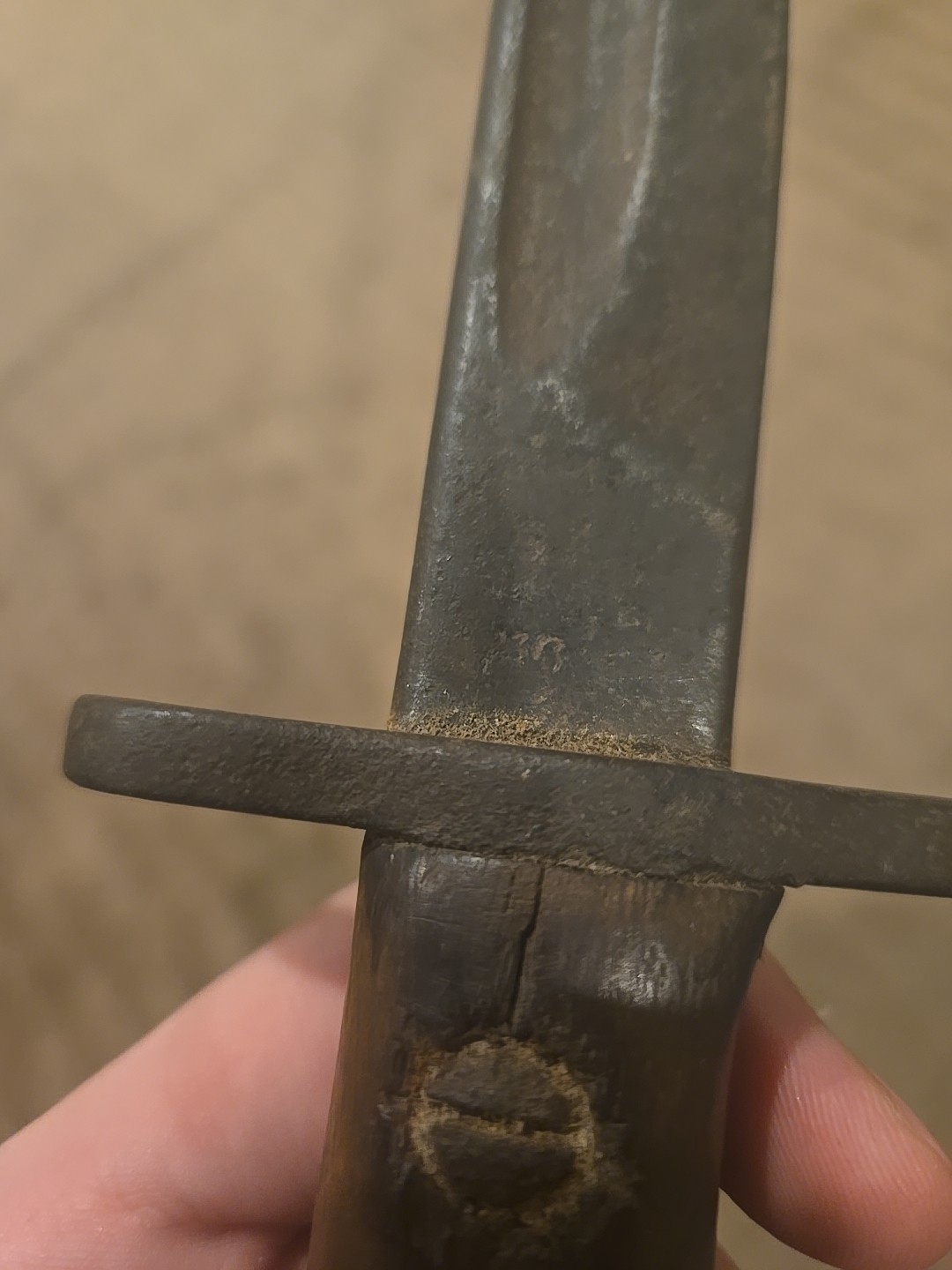 1917 WORLD WAR I U.S. BAYONET/NO SCABBARD