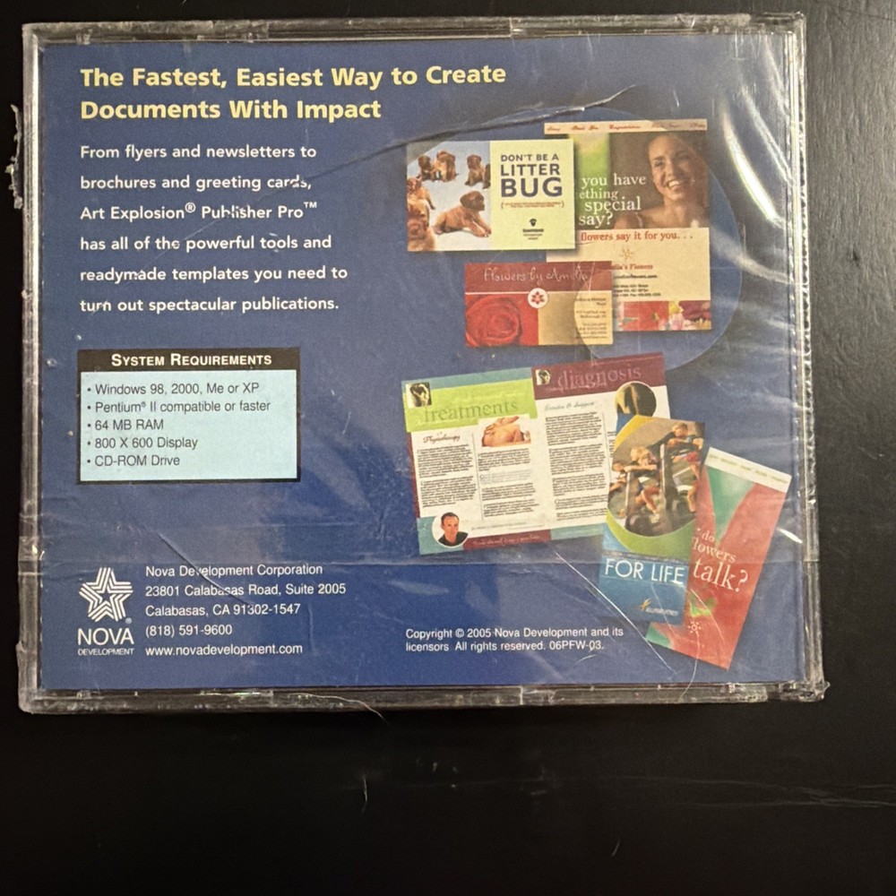 Art Explosion Publisher Pro Silver Edition PC Software