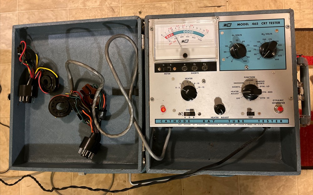B&K Model 465 Cathode crt tester VINTAGE
