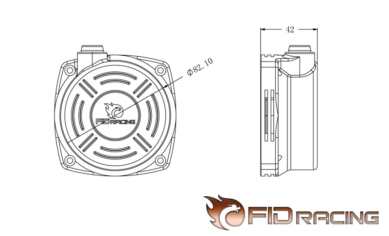 FID CNC Alloy Pull Starter Start for Chung Yang Dynamite 29cc engine