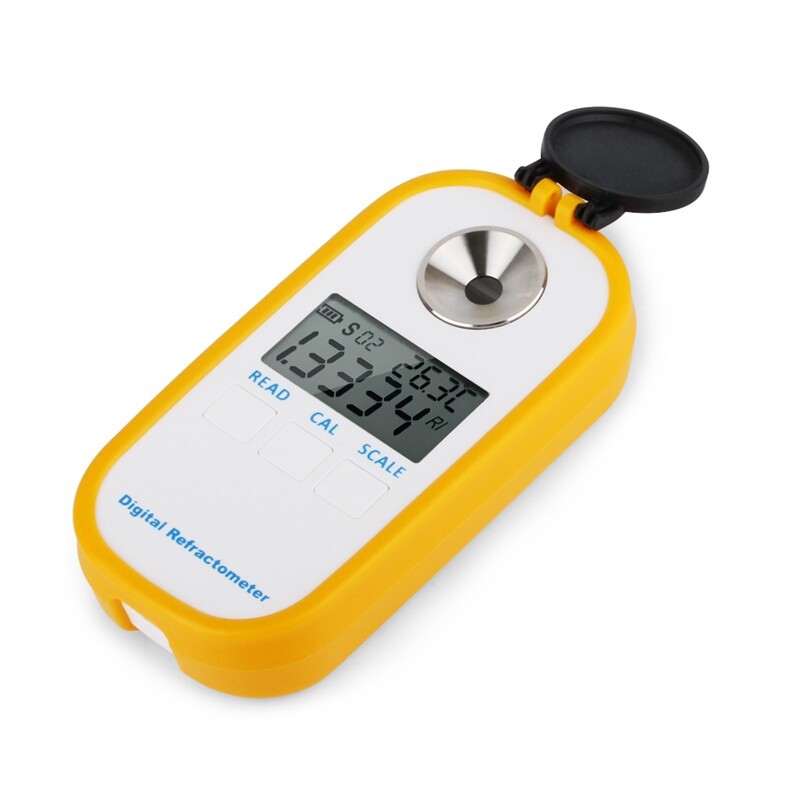 Digital Sugar Brix Refractometer Brix Meter Honey Sugar Content Meter with 0-50%