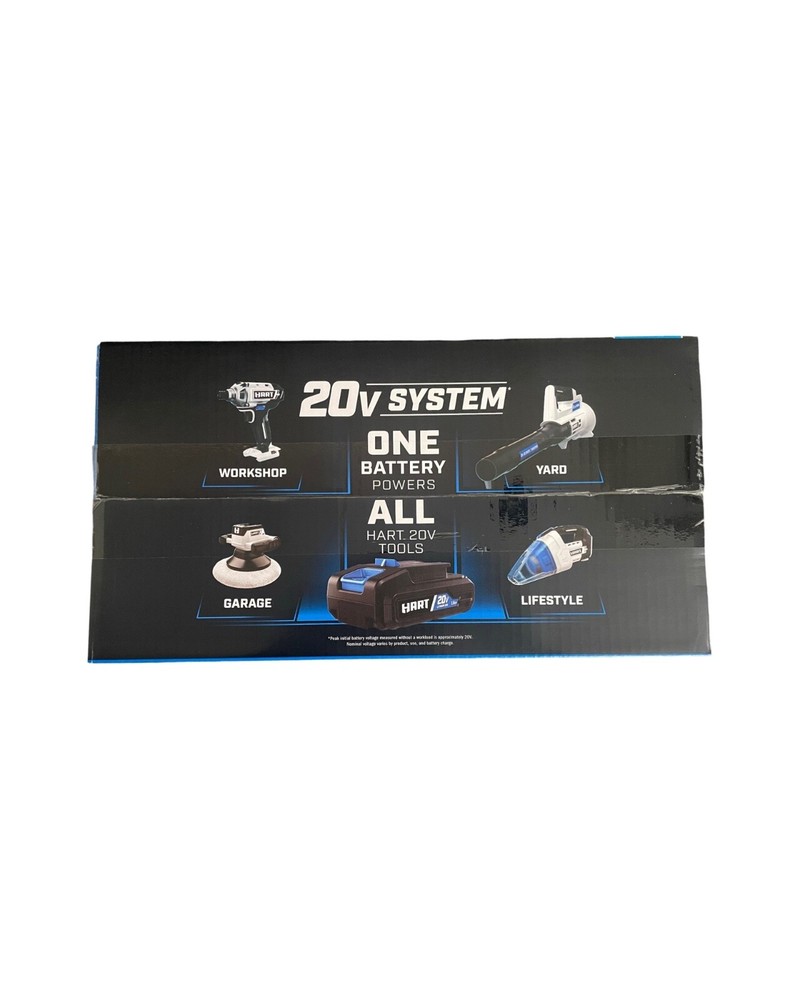 hart 20-volt cordless 4-tool combo kit