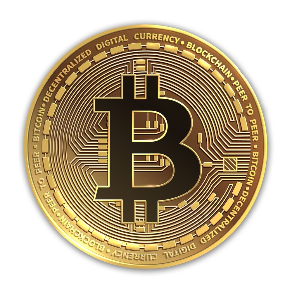 Bitcoin Logo Sticker Decal