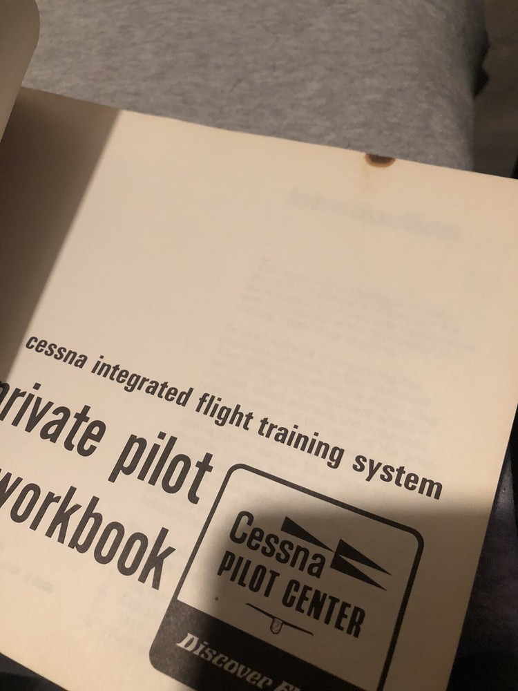 Cessna Pilot Center Integrated Flight Training System Private Pilot Workbook