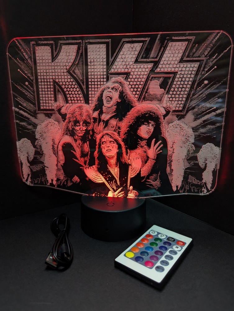 KISS Large L.E.D. Sign Display