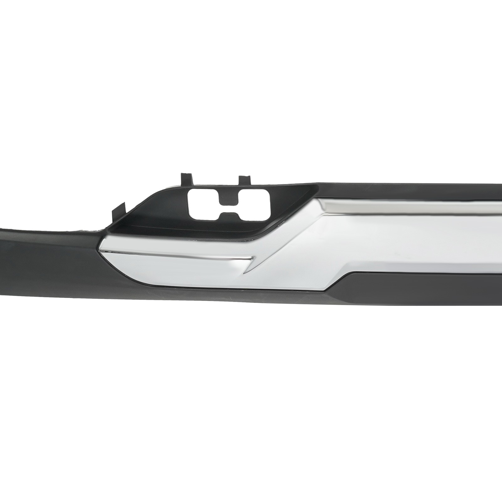 For 2016-2019 Chevrolet Silverado 1500 Front Bumper Valance W/ Chrome Skid Plate