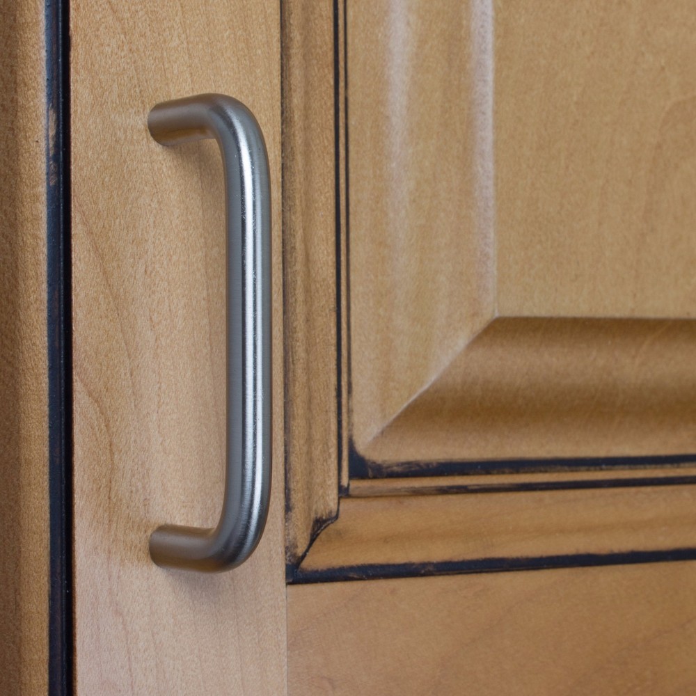 GlideRite 3" CC Solid Wire Cabinet Drawer Pull Stainless Steel - 5101-SS-1