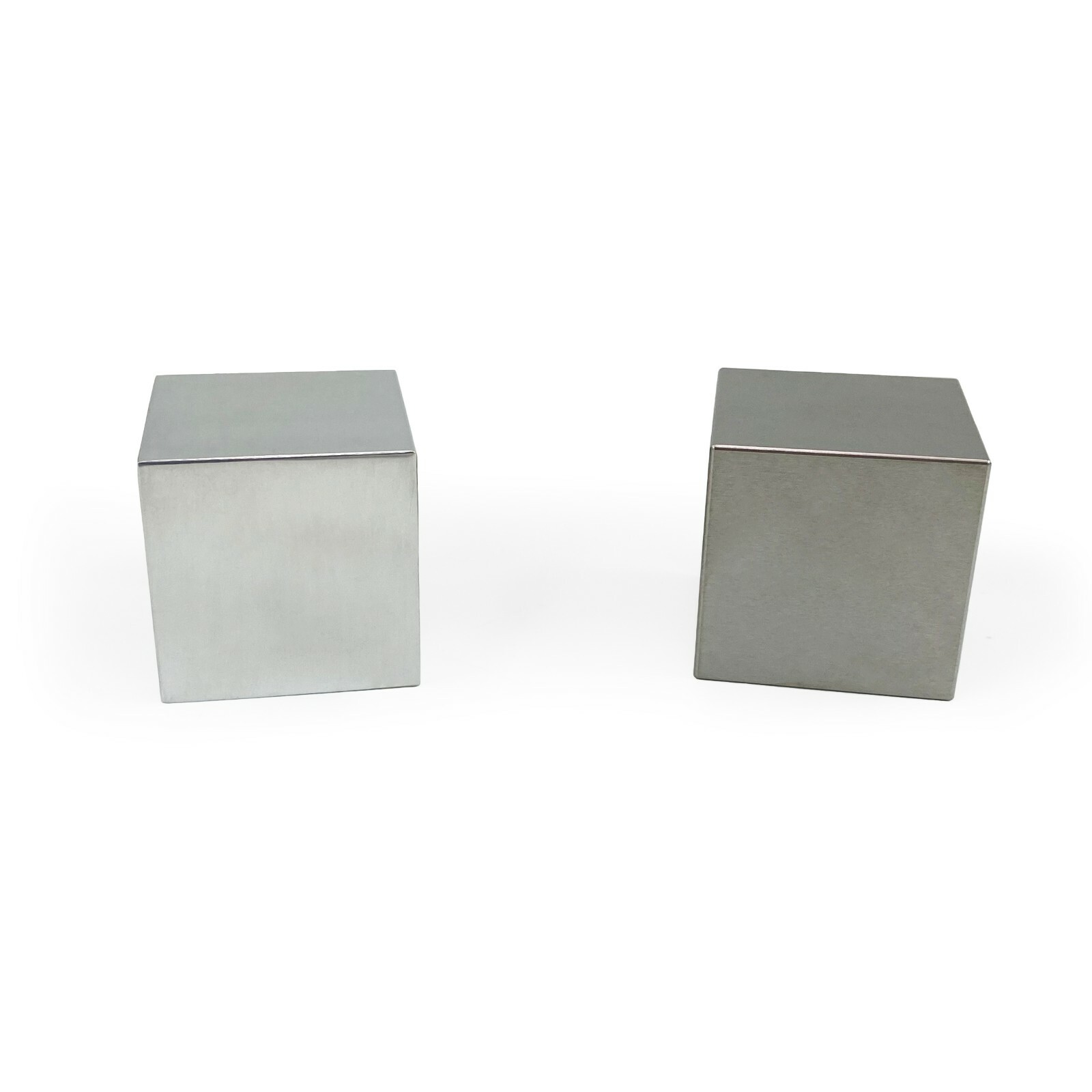 1" Tungsten and Aluminum Cube Set
