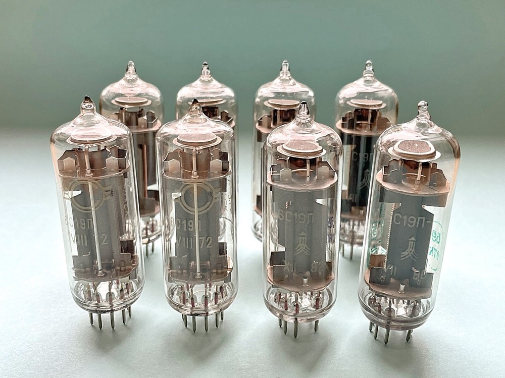 8pcs. 6S19P  Triode Tube  USSR NOS NEW
