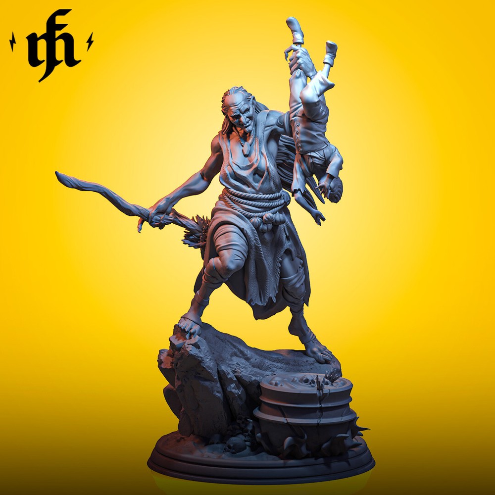 Grimnora by Midas Forge | D&D | DnD | Miniature | Print on Demand