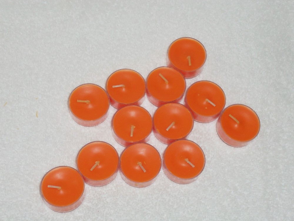 Partylite Maple Leaf & Ginger Tealights -- NIB
